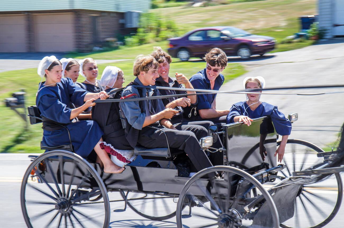 amish teenage break