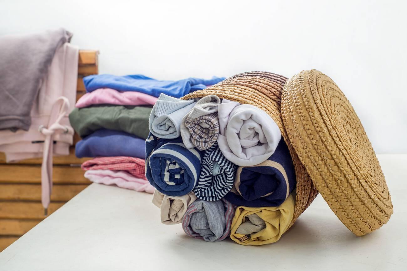 basket organization ideas