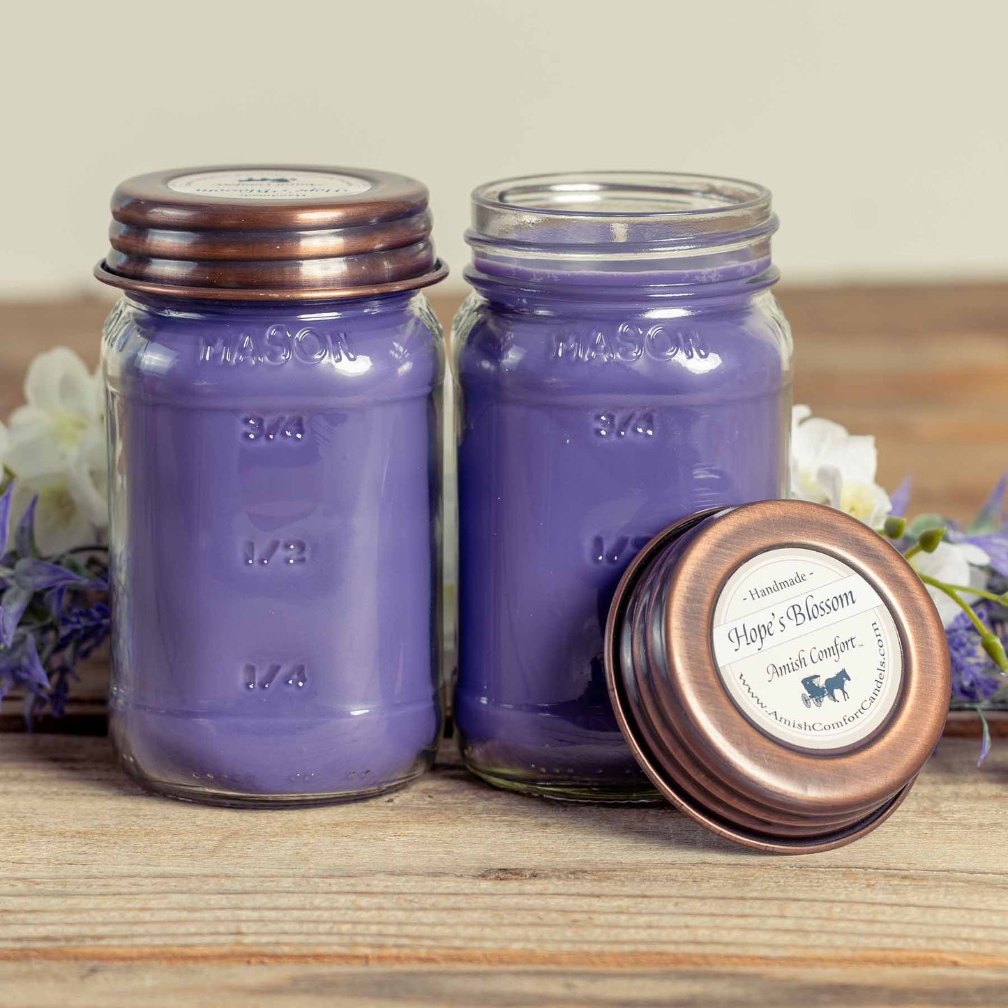 Amish Hope’s Blossom | 16 oz Natural Soy Farmhouse Candle