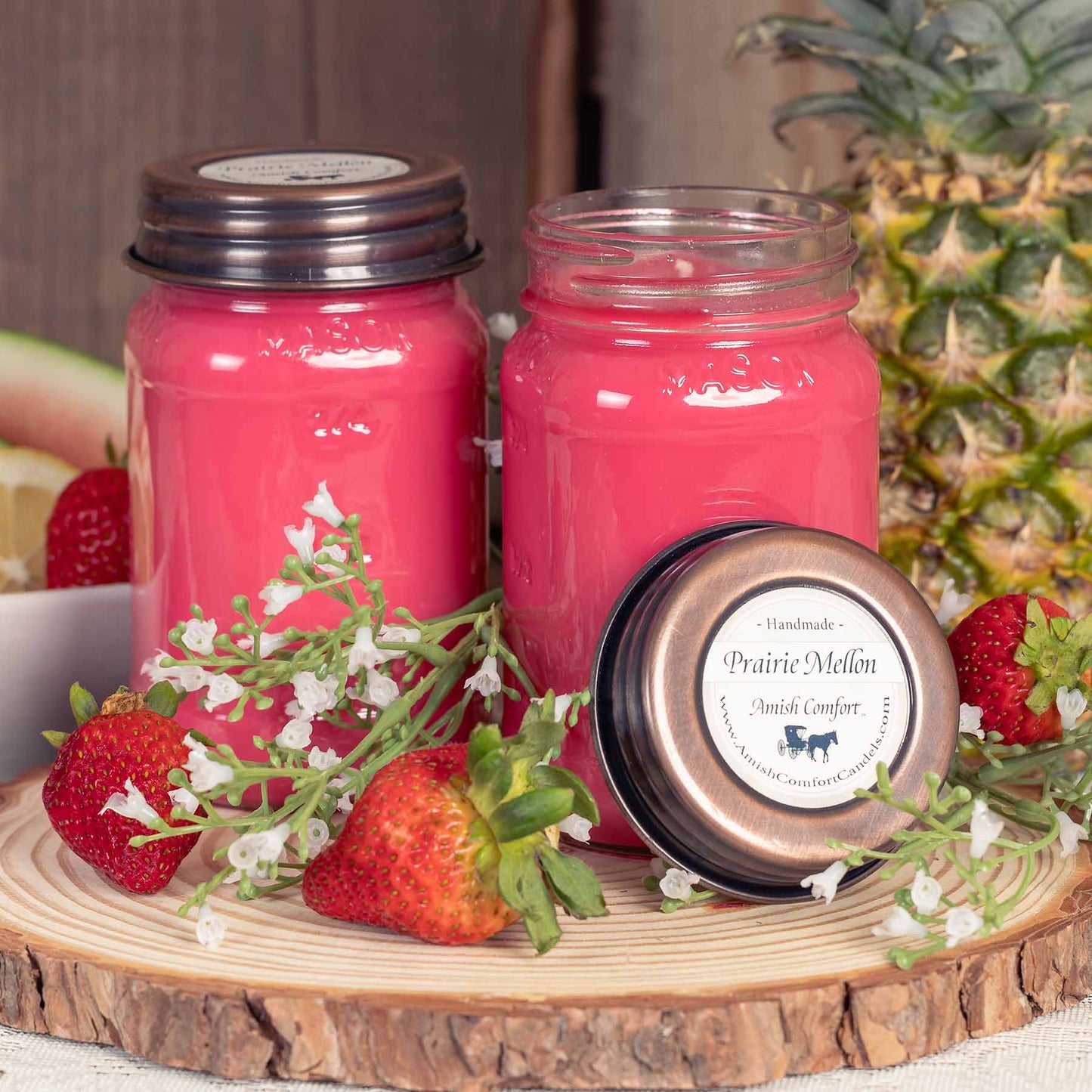 Amish Prairie Melon | 16 oz Natural Soy Farmhouse Candle