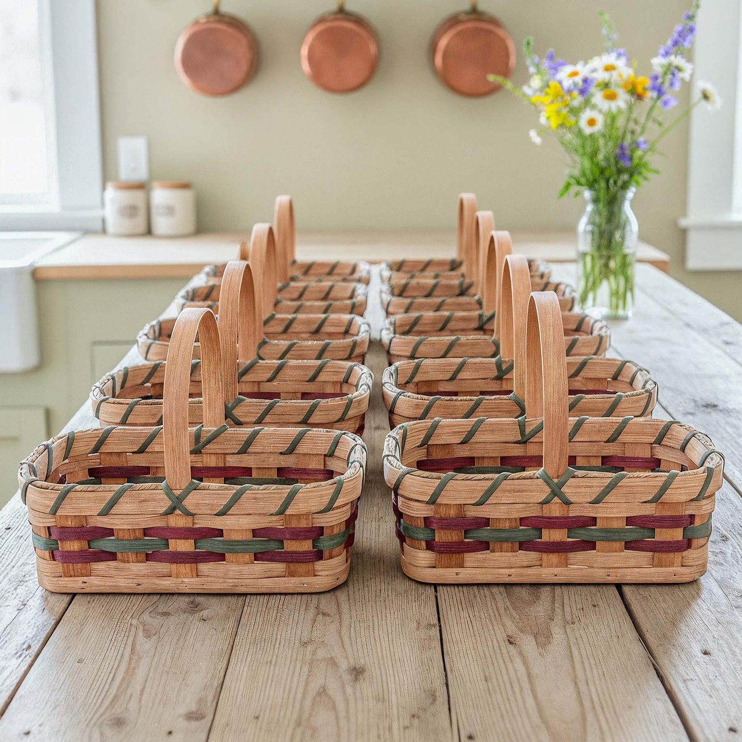 “Blessings Basket” Collection (10 Baskets) | Group Gift 10-Pack