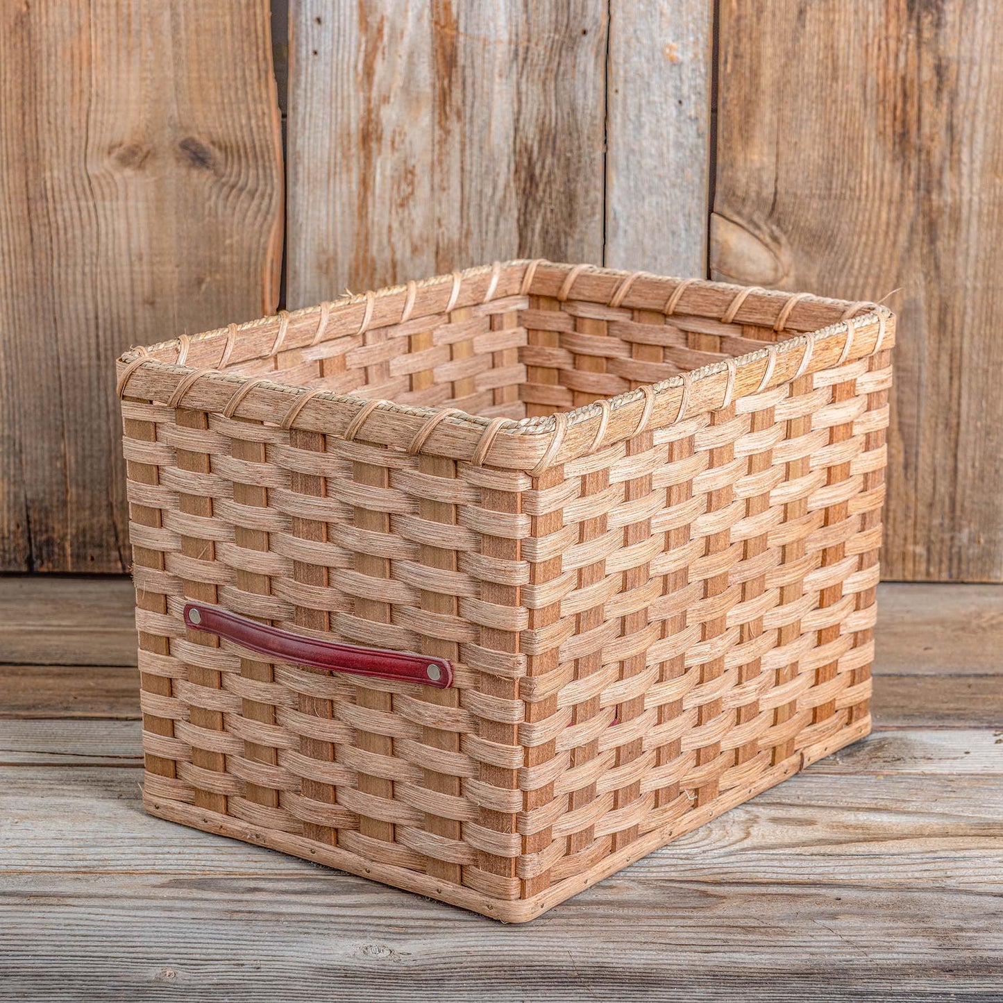 SALE! 16" x 12" x 11" Tall Amish Handmade Rectangle Basket