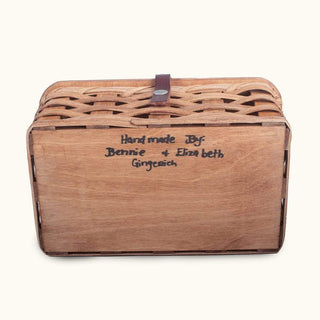 Amish Handmade Rectangular Tissue Box Cover Basket