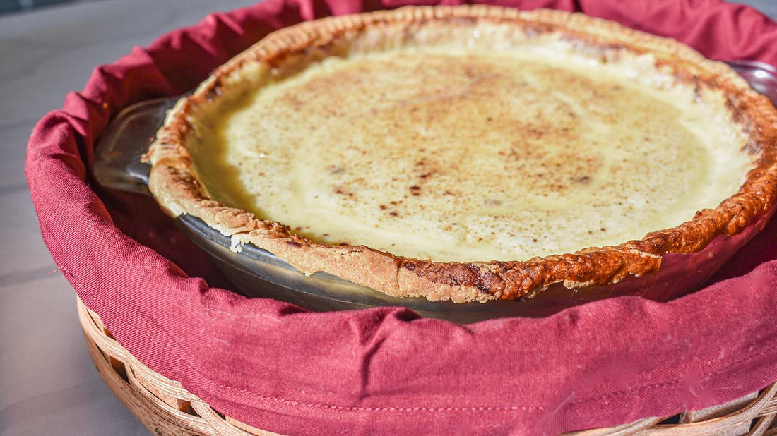 Image of Amish Sugar Cream Pie