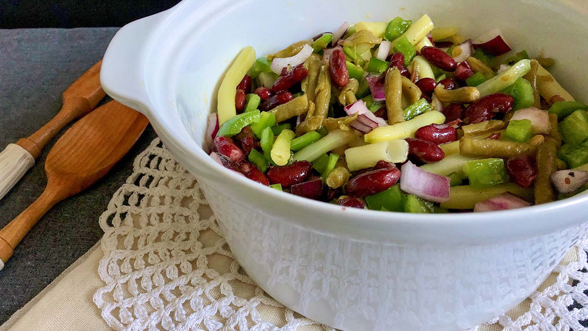 Amish Three Bean Salad — Amish Baskets