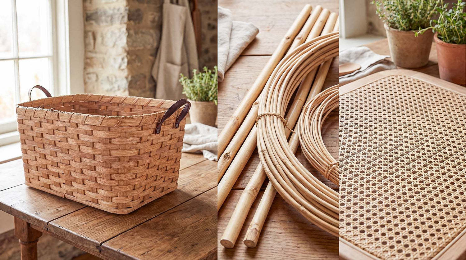 Wicker Vs Rattan Vs Cane | The Simple Guide To Spot The Difference