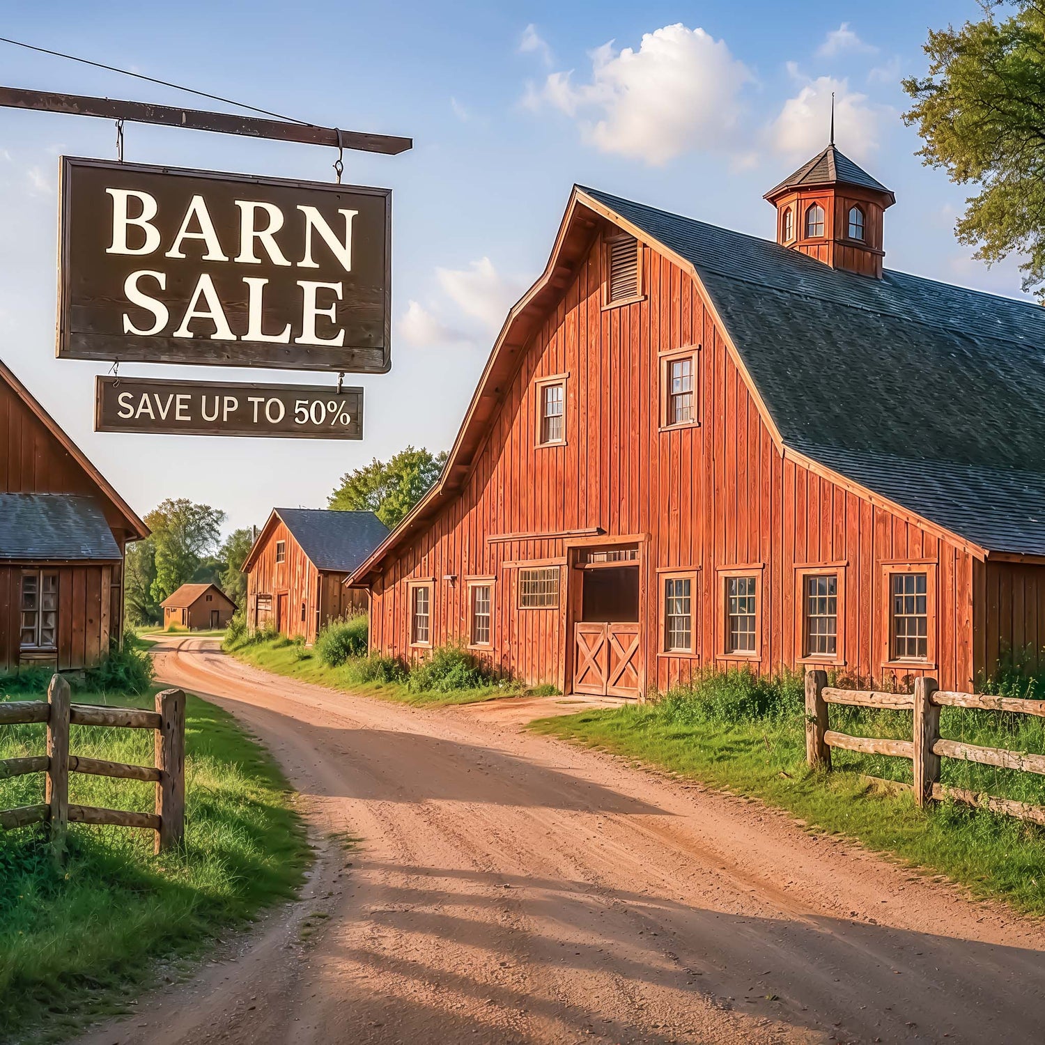 Amish Barn Sale! | While Supply Lasts