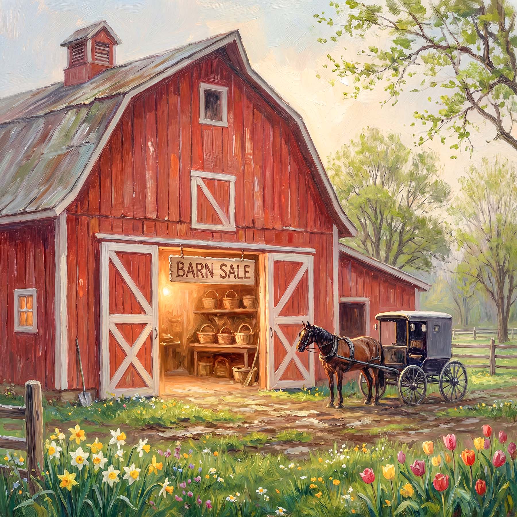 Amish Barn Sale! | While Supply Lasts