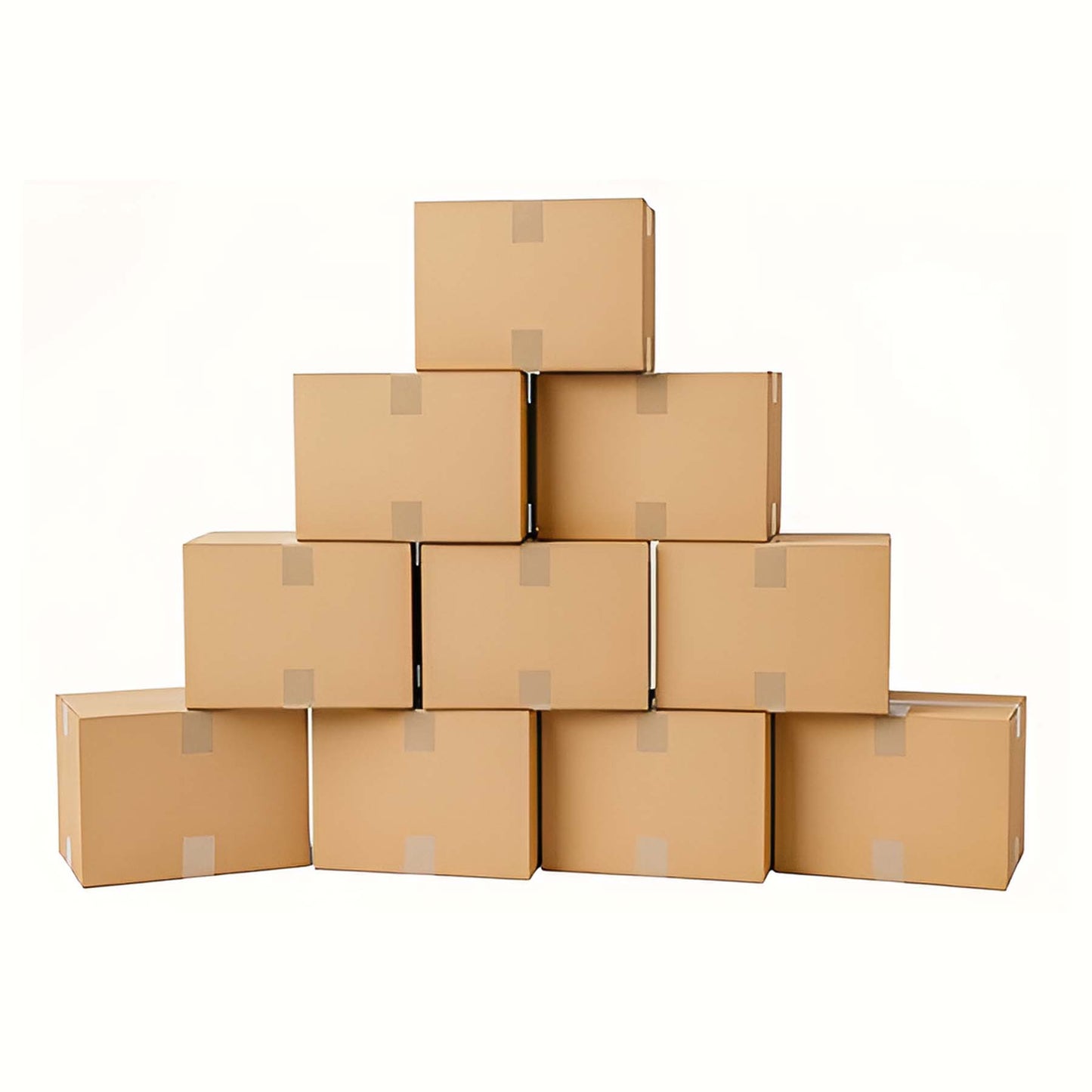 10-Pack Corrugated Boxes