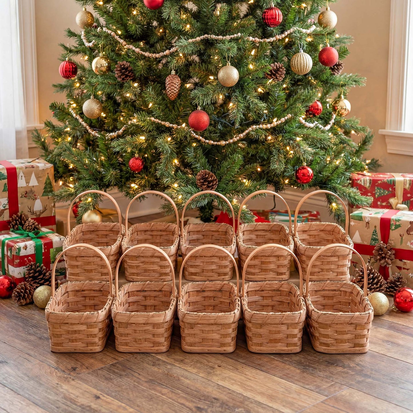 “Blessings Basket” Collection (10 Baskets) | Group Gift 10-Pack