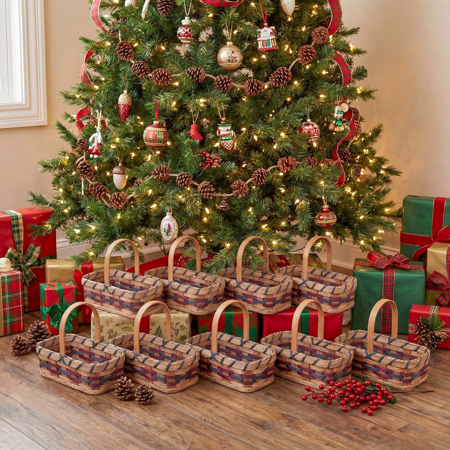 “Blessings Basket” Collection (10 Baskets) | Group Gift 10-Pack