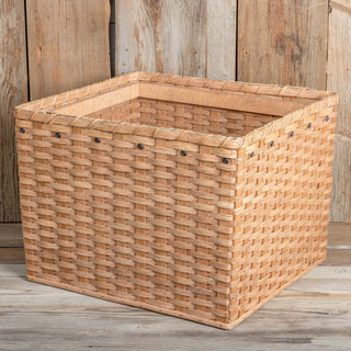 SALE! 22" x 20" x 16" Tall Amish Handmade Rectangle Basket w/Frame