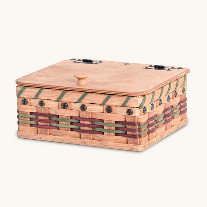 Memory Storage Box | Amish Woven Wooden Keepsake Box