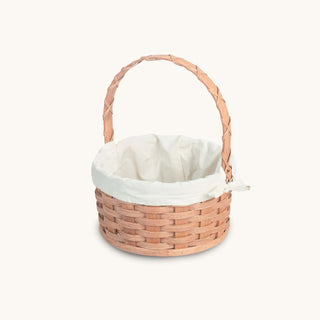 Amish Hand Sewn Liner for Small Round Easter Basket