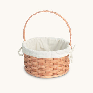 Amish Hand Sewn Liner for Medium Round Easter Basket