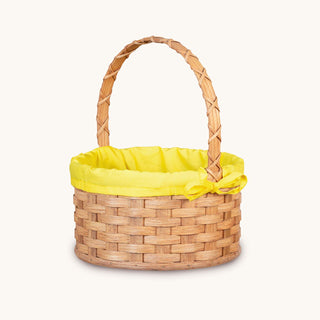 Amish Hand Sewn Pastel Liner for Medium Round Easter Basket