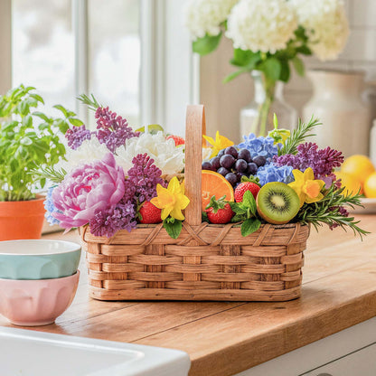 The “Blessings Basket” | Amish Handwoven Multi-Use & Gift Basket