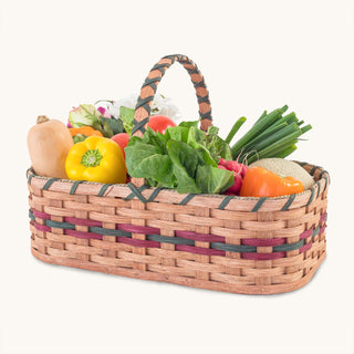 Garden Gathering Basket | Amish Harvest & Farmers Market Basket