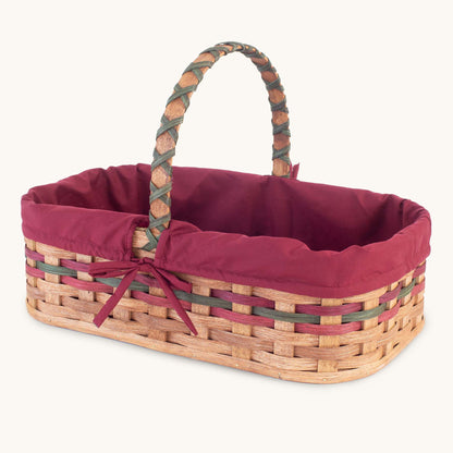 Liner for Farmer’s Market and Garden Harvest Basket