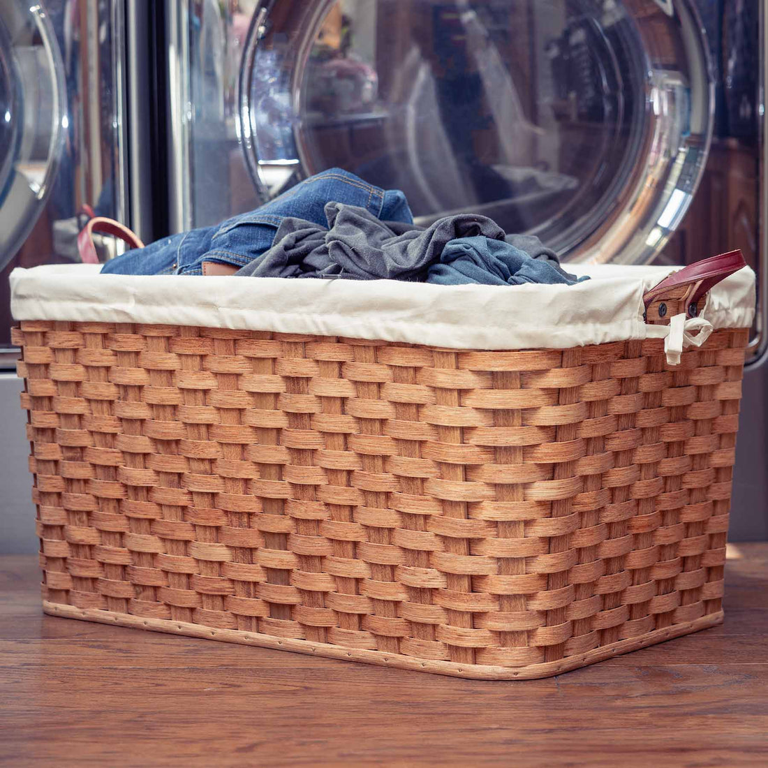 2 Bushel Laundry Basket Huge Amish Wicker Storage Hamper Amish Baskets
