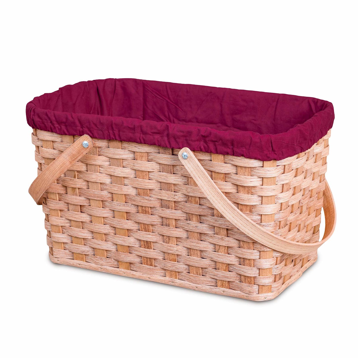 Hand-Sewn Cloth Liner for Homestead Basket