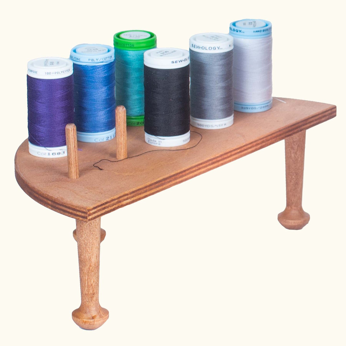 Optional Interior Tray With 9 Thread Pegs