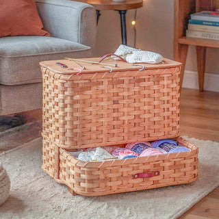 The Yarn Barn | Extra-Large Amish Knitting & Crochet Organizer