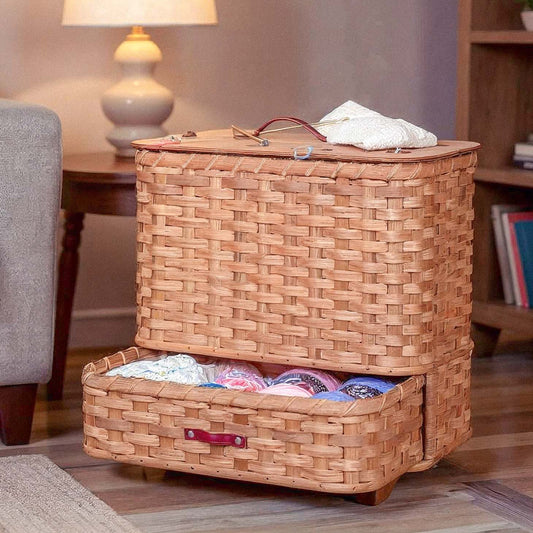 The Yarn Barn | Extra-Large Amish Knitting & Crochet Organizer