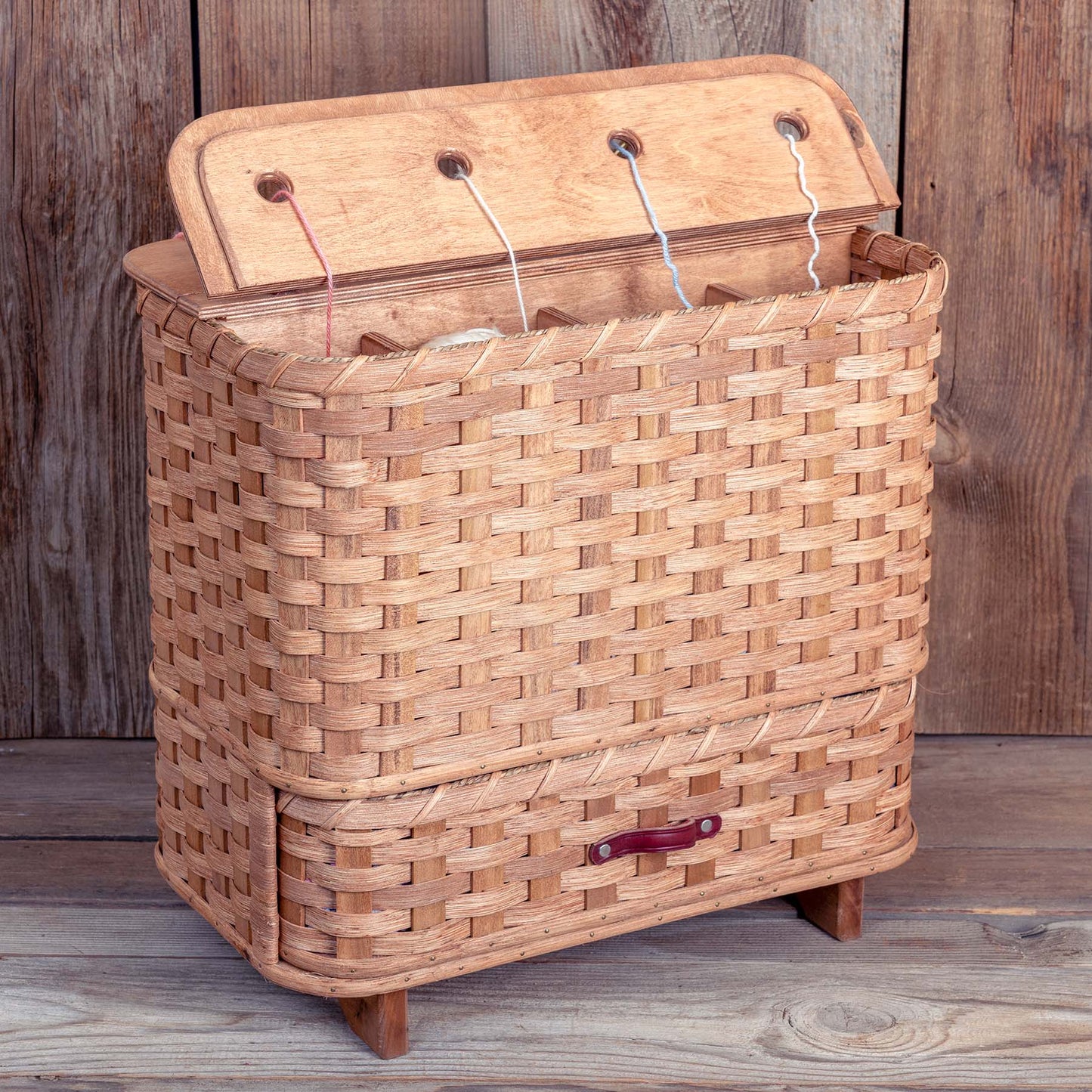 The Yarn Barn | Extra-Large Amish Knitting & Crochet Organizer