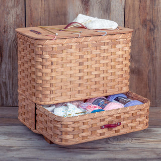 The Yarn Barn | Extra-Large Amish Knitting & Crochet Organizer