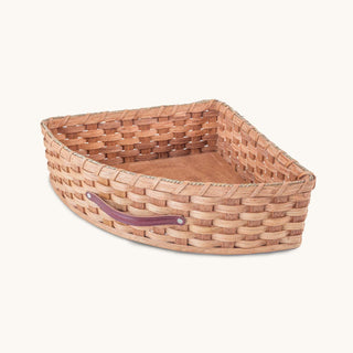 Wicker Corner Baskets | Custom Size Woven Corner Storage Baskets