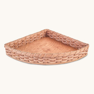 Wicker Corner Baskets | Custom Size Woven Corner Storage Baskets