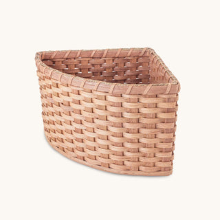 Wicker Corner Baskets | Custom Size Woven Corner Storage Baskets