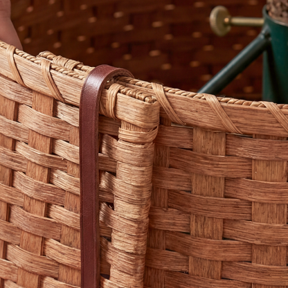 Large Tree Collar | Amish Woven Wicker Basket Christmas Tree Skirt