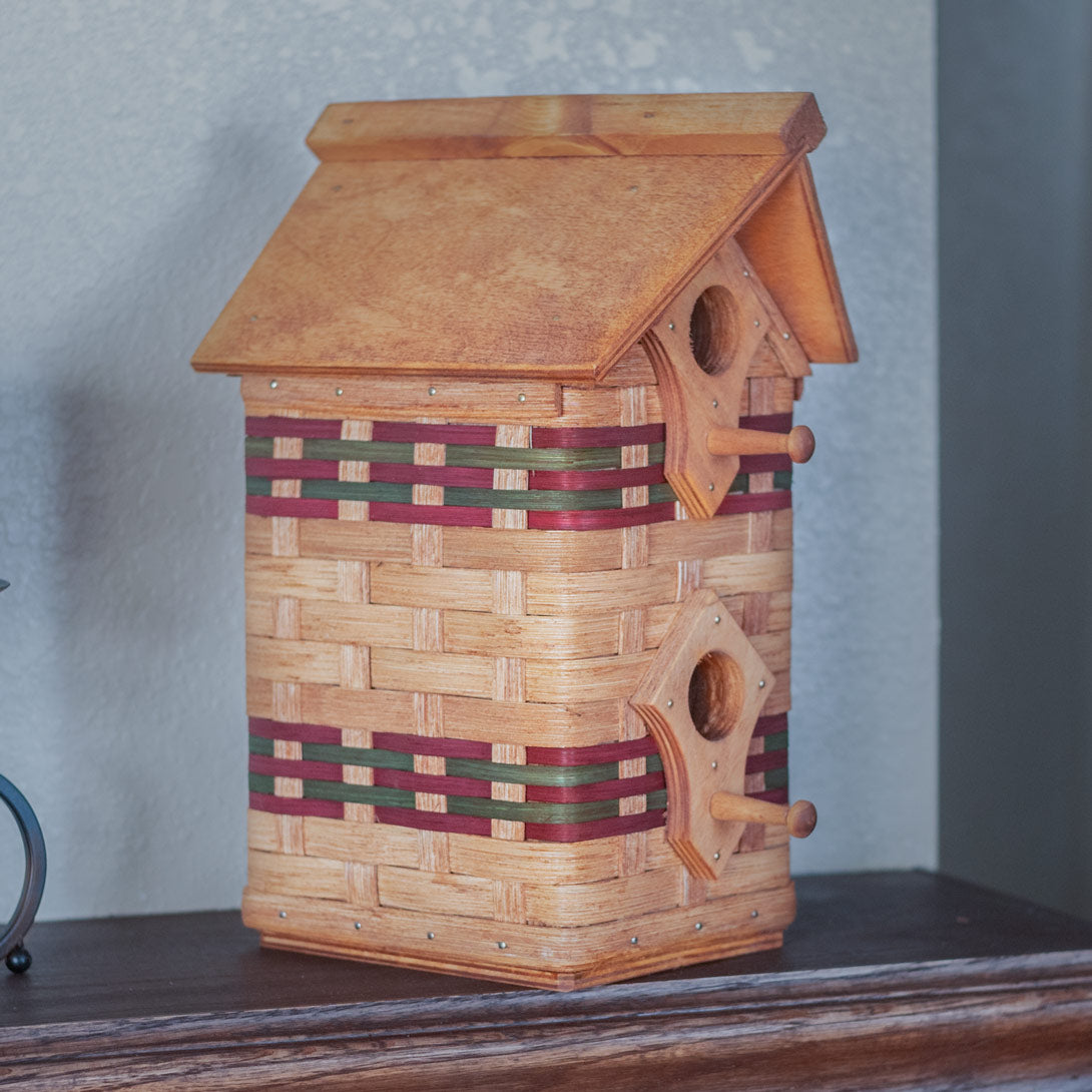 Rustic Two Story Birdhouse