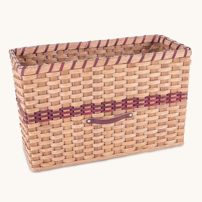Stackable Rattan basket Rectangular / S W36*D26*H12cm