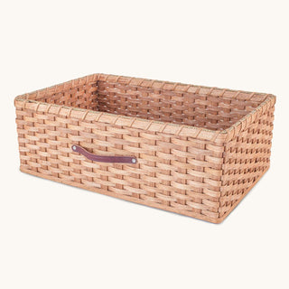 Rectangular Wicker Baskets | Custom Woven Storage Baskets By Size