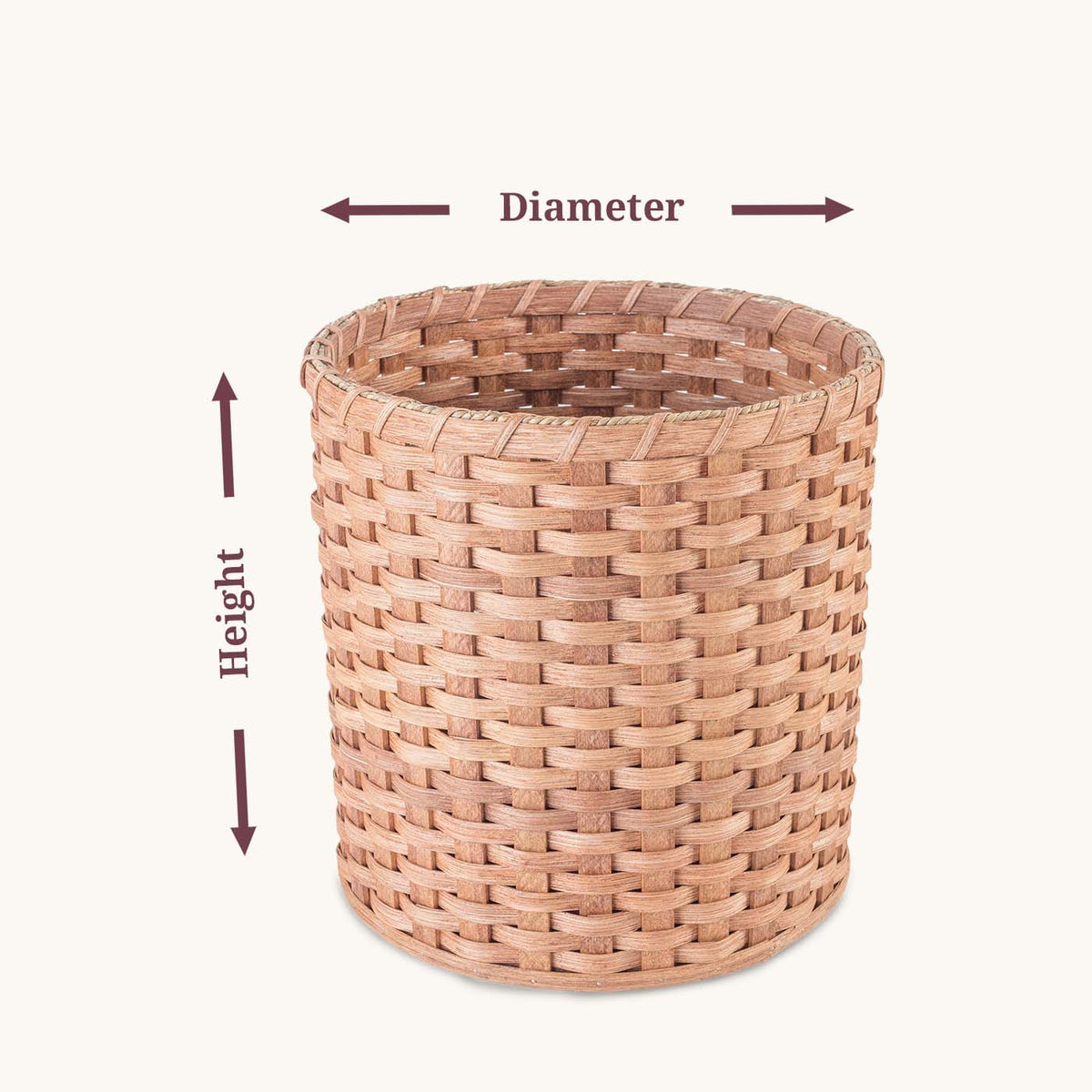Wicker & Rattan Storage Baskets (Various Shapes & Sizes)