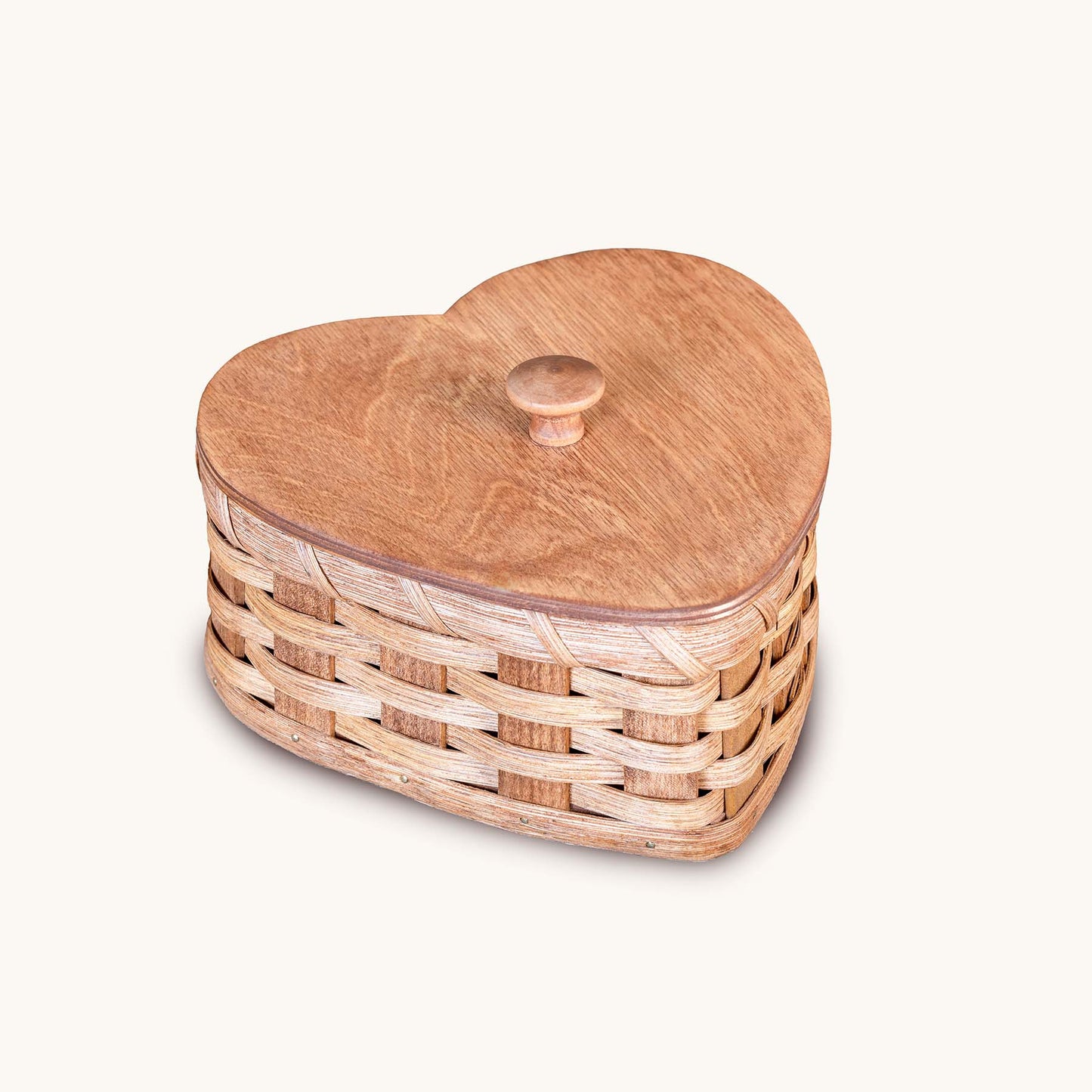 Lid For Small Heart Basket