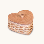 Lid For Small Heart Basket
