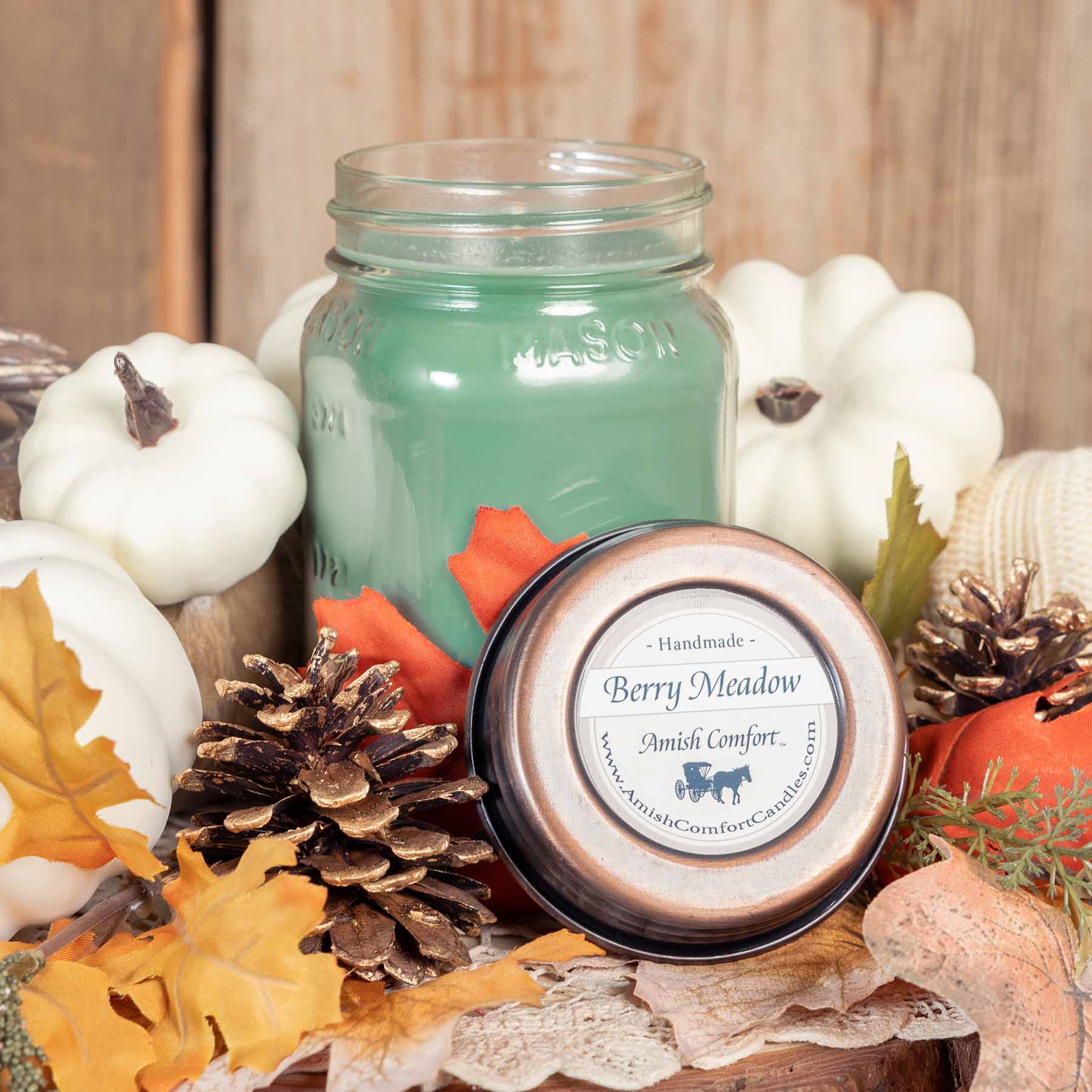 Amish Berry Meadow | 16 oz Natural Soy Farmhouse Candle 1 Candle