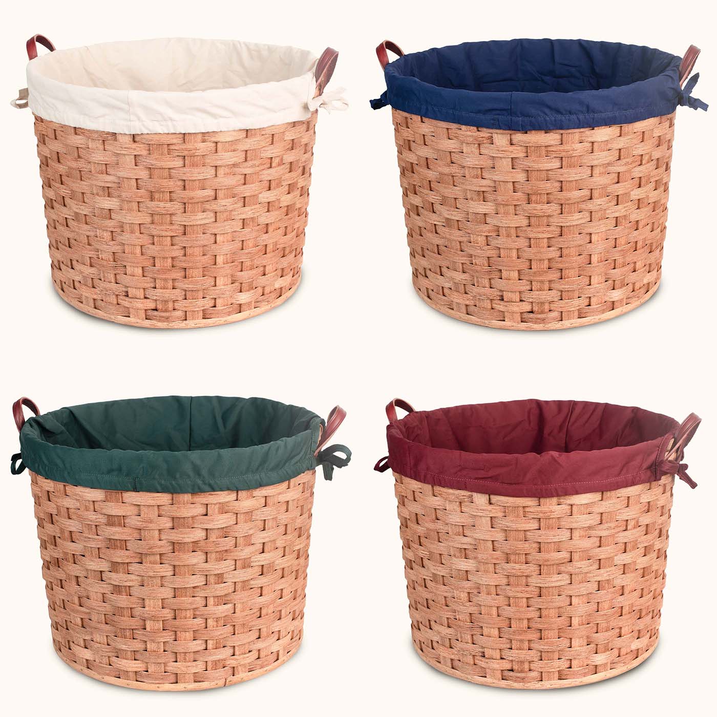 Heavy Duty Large Round Laundry Basket Liner