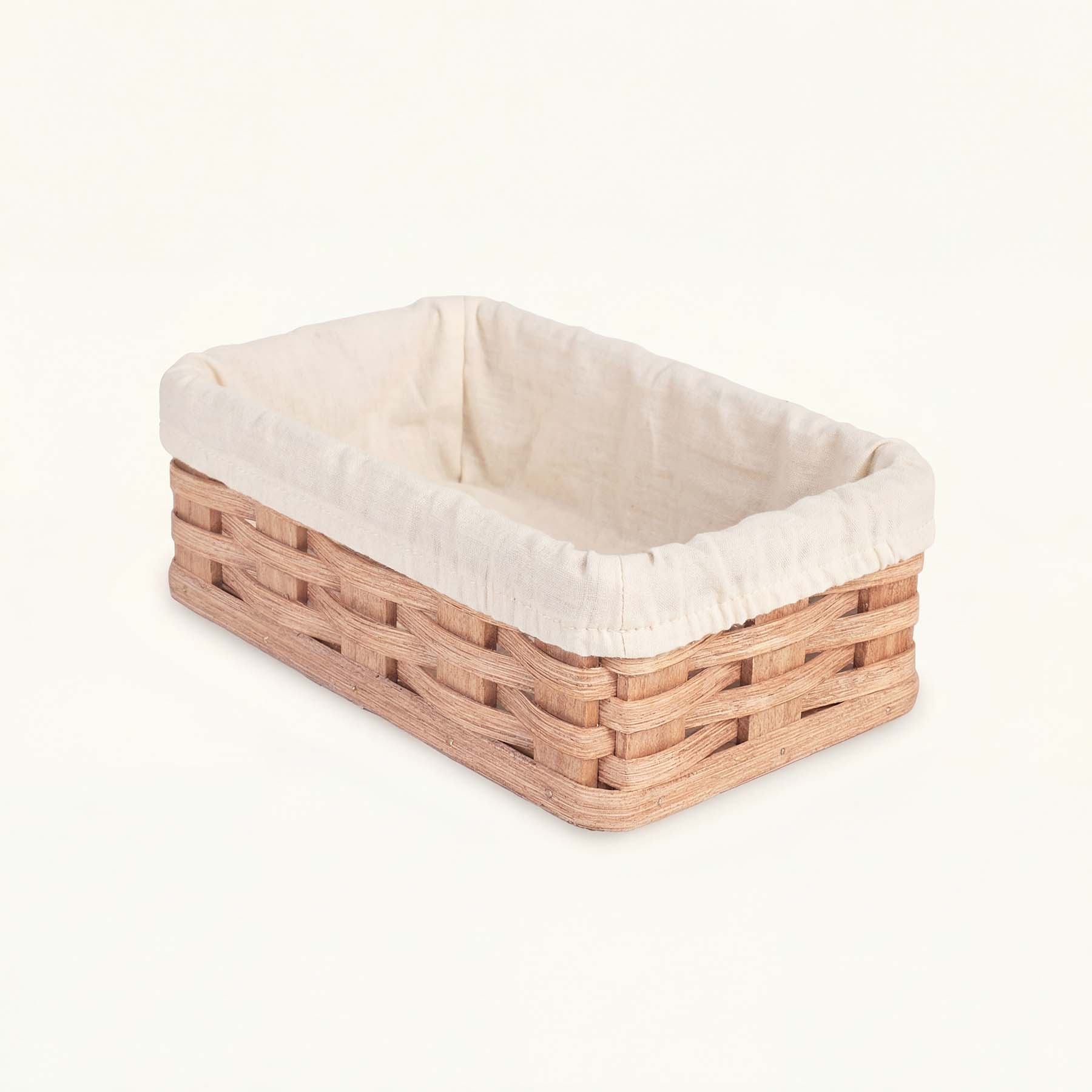 Optional Liner for Catch-All Basket Cream