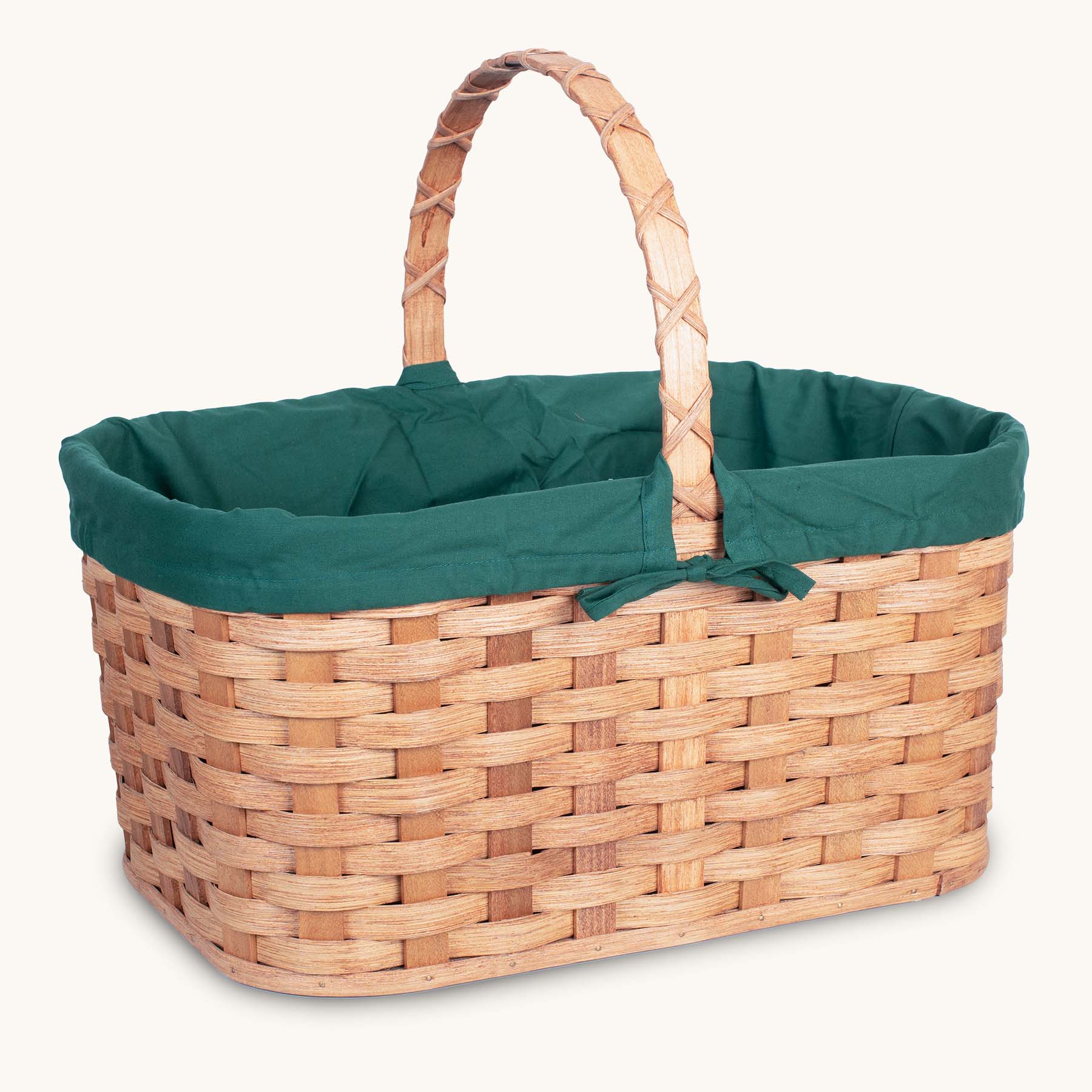 Optional Liner for Extra Large Gathering Basket Green