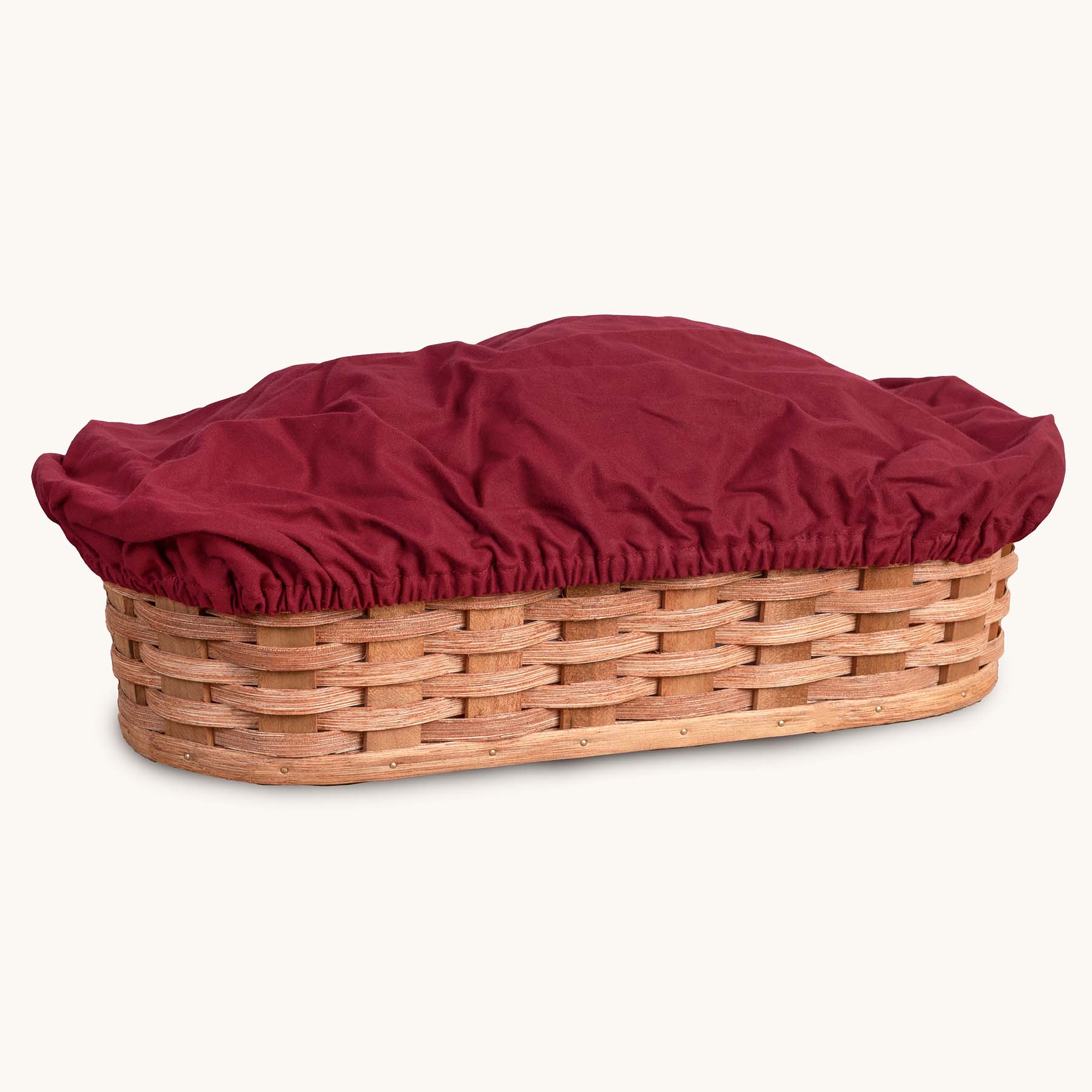 Washable Cloth COVER for Large Warming Basket Wine