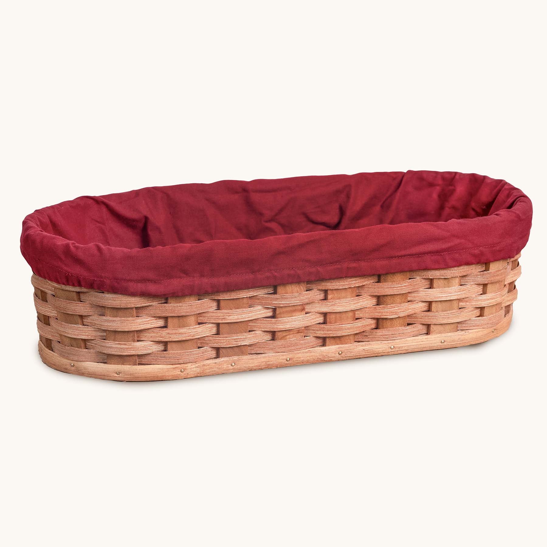 Washable Cloth LINER for Large Warming Basket Wine