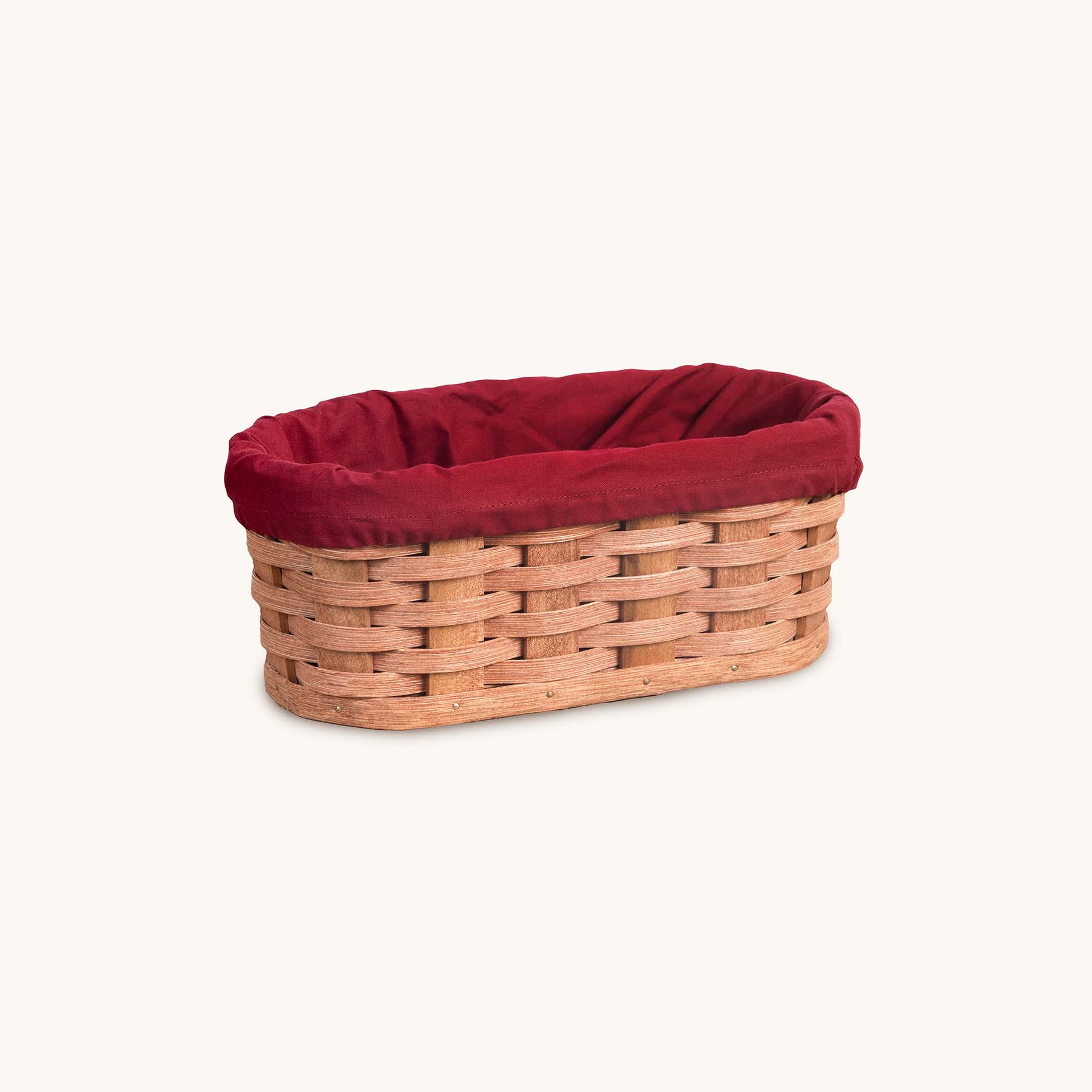 Washable Cloth LINER for Small Warming Basket Wine