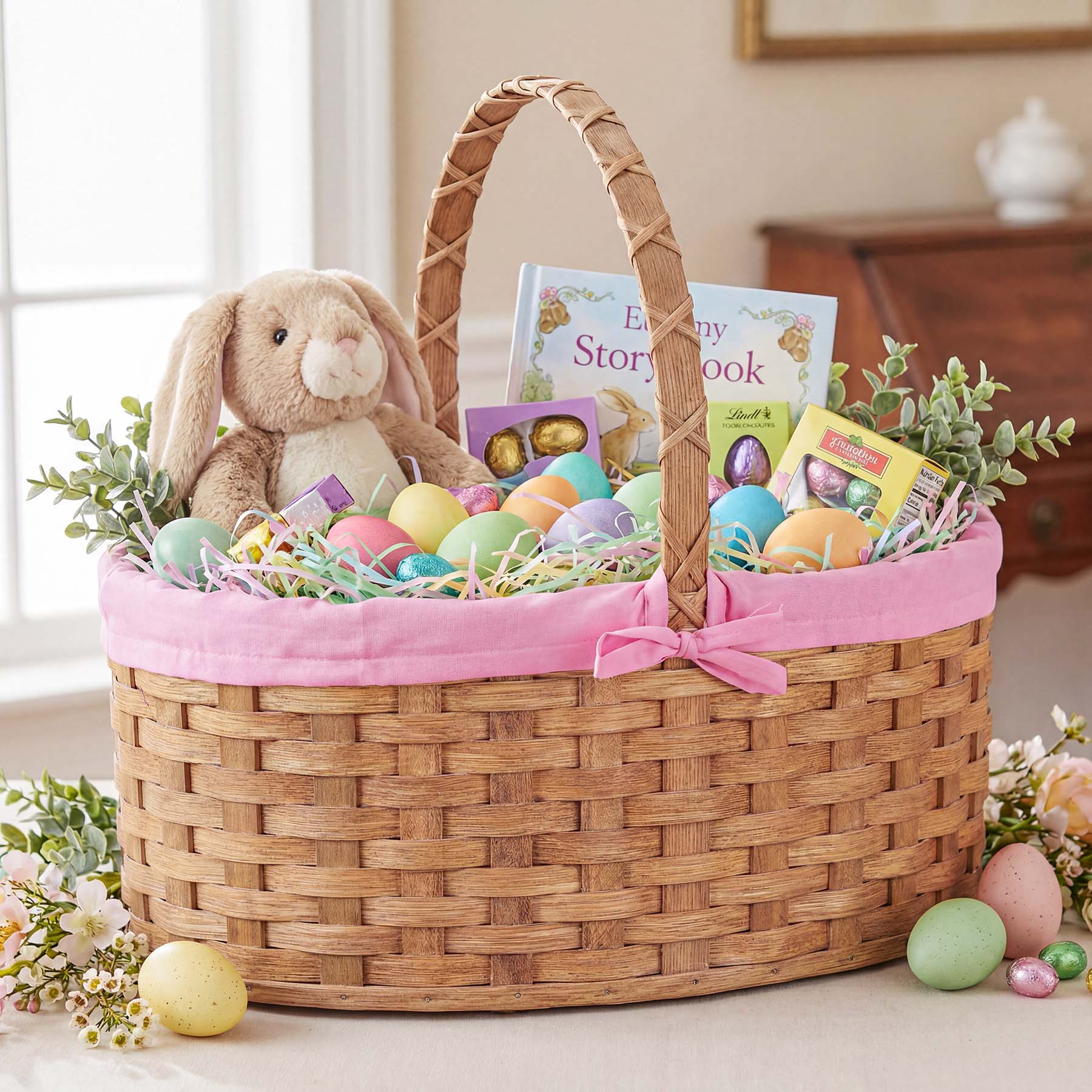 Biggest Easter Basket | Huge Amish Wicker Giant Woven Easter Basket