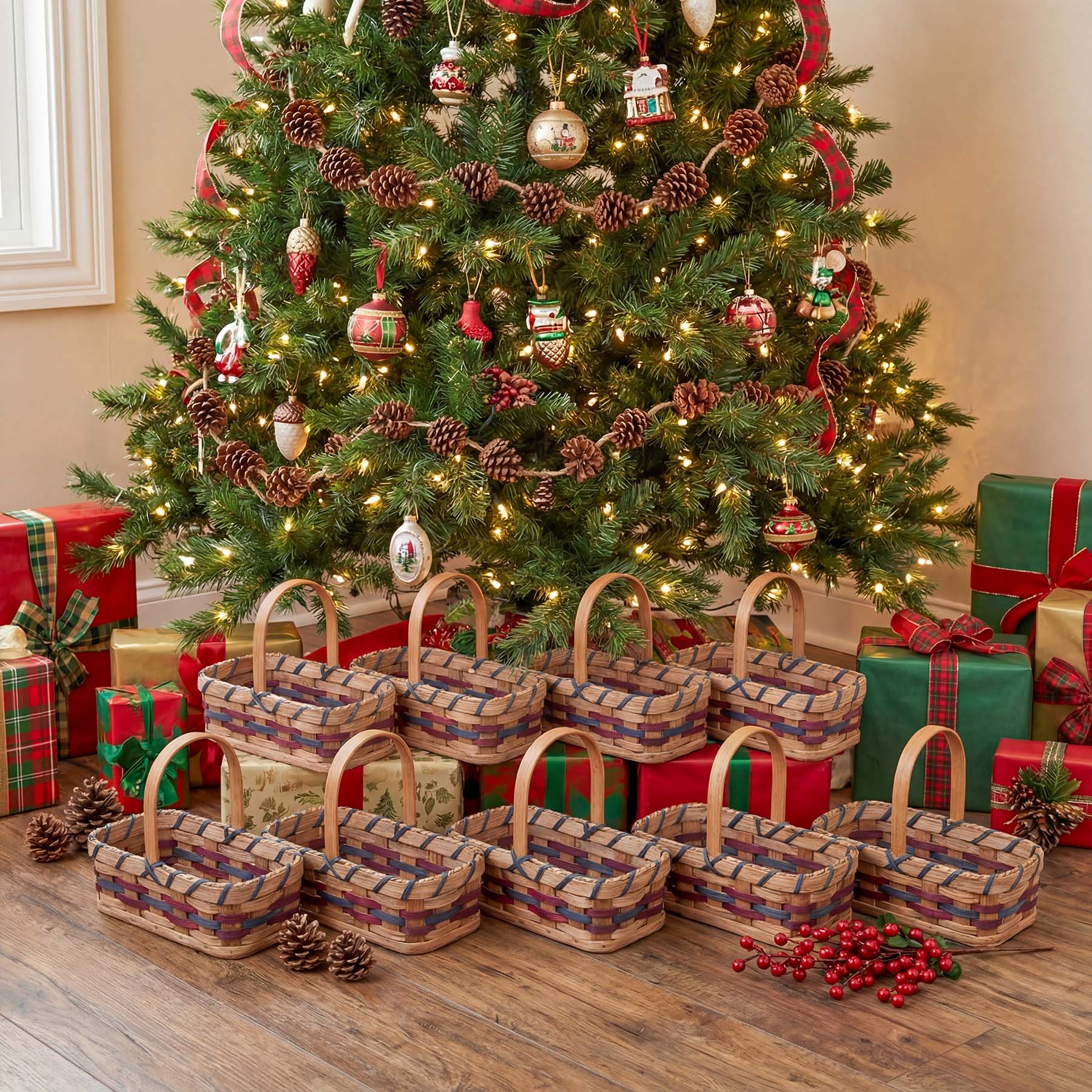 “Blessings Basket” Collection (10 Baskets) | Group Gift 10-Pack