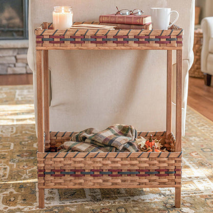 Entryway Table with Storage | Amish Console Table & Hallway Organizer